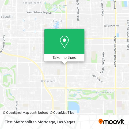 First Metropolitan Mortgage map