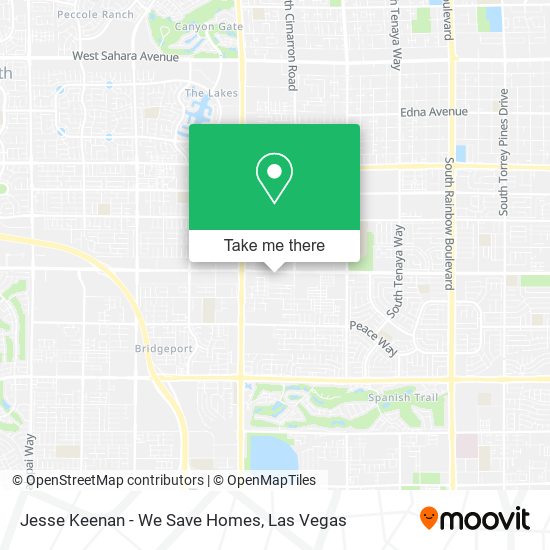 Mapa de Jesse Keenan - We Save Homes