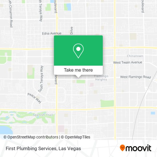 First Plumbing Services map