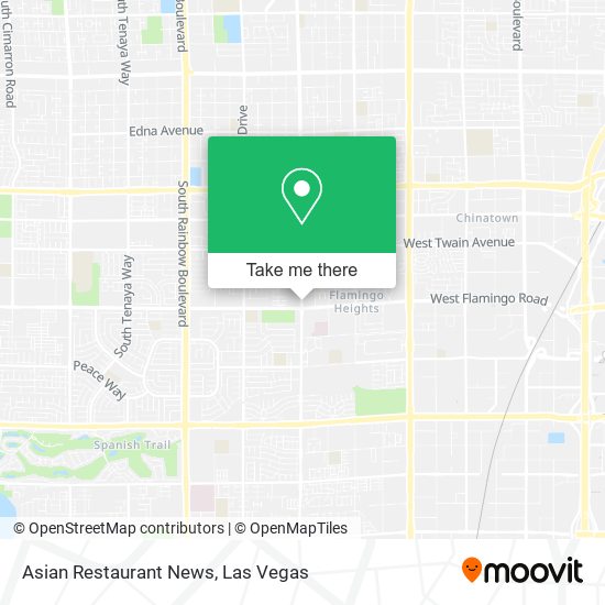 Asian Restaurant News map
