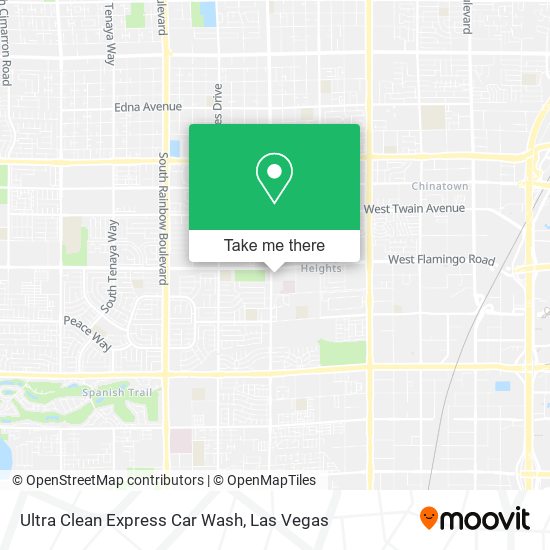 Mapa de Ultra Clean Express Car Wash