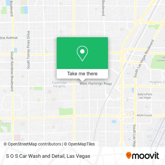 S O S Car Wash and Detail map