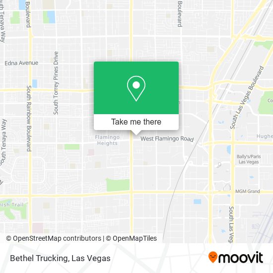 Mapa de Bethel Trucking
