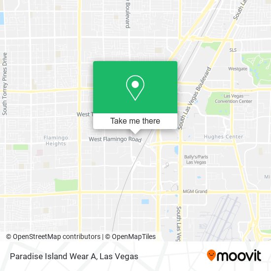 Paradise Island Wear A map