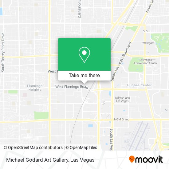 Mapa de Michael Godard Art Gallery