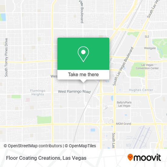 Floor Coating Creations map