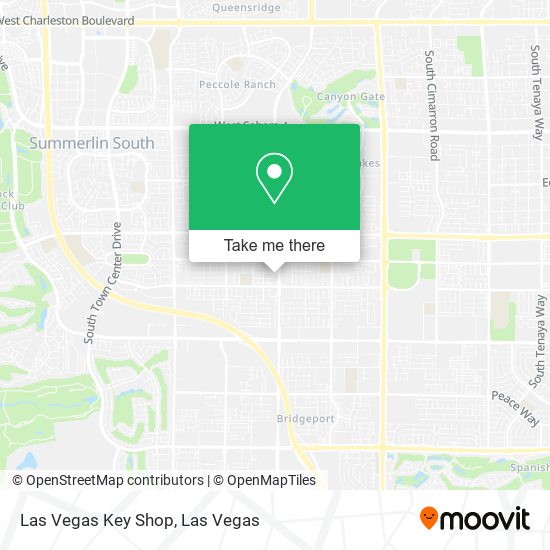 Mapa de Las Vegas Key Shop