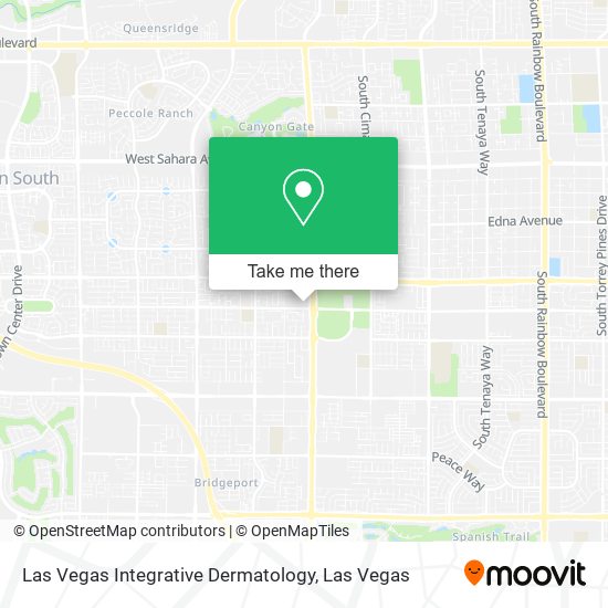 Las Vegas Integrative Dermatology map