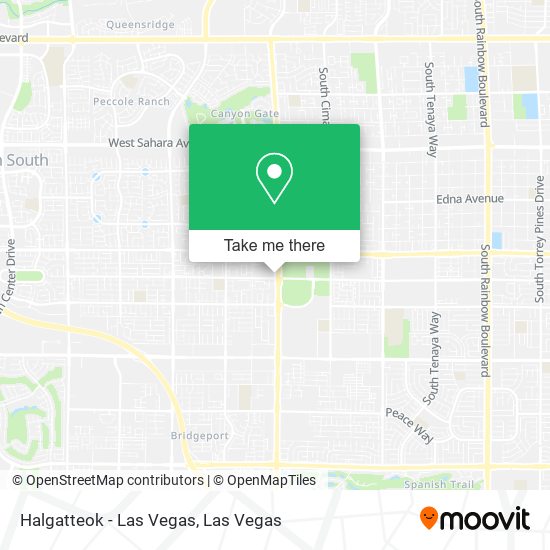 Halgatteok - Las Vegas map