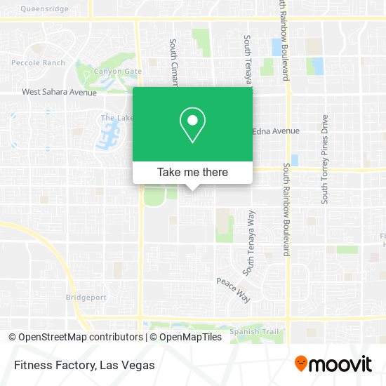 Fitness Factory map