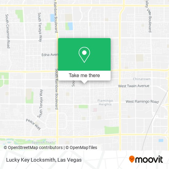 Lucky Key Locksmith map