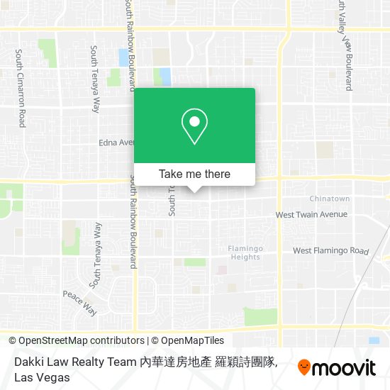 Dakki Law Realty Team 內華達房地產 羅穎詩團隊 map