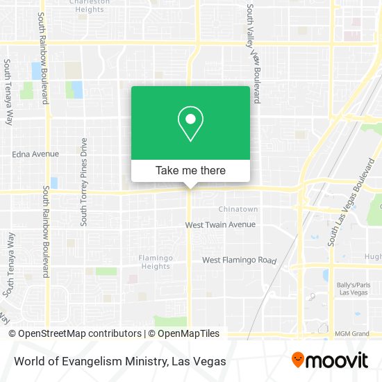 World of Evangelism Ministry map