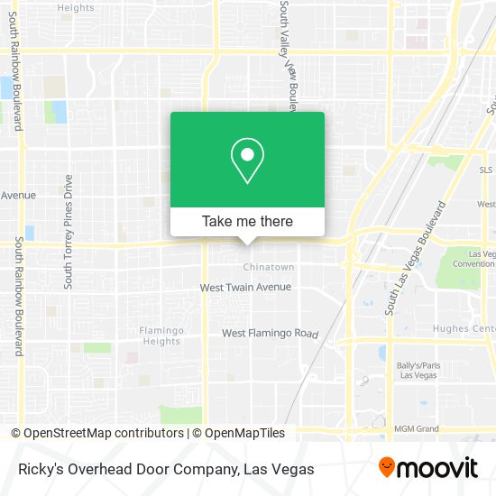 Mapa de Ricky's Overhead Door Company
