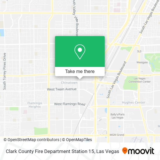 Mapa de Clark County Fire Department Station 15