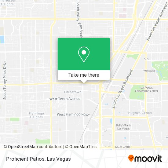 Proficient Patios map