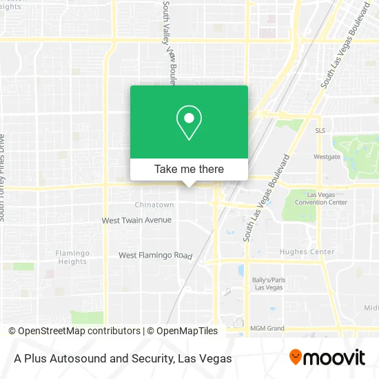 Mapa de A Plus Autosound and Security