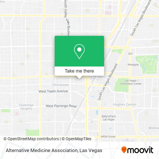 Alternative Medicine Association map