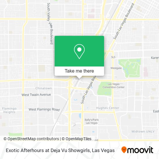 Exotic Afterhours at Deja Vu Showgirls map