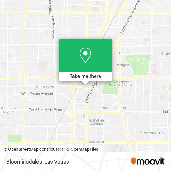 Mapa de Bloomingdale's