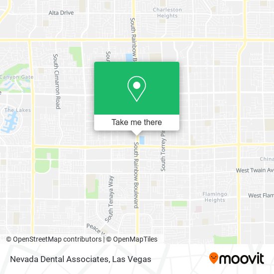 Nevada Dental Associates map