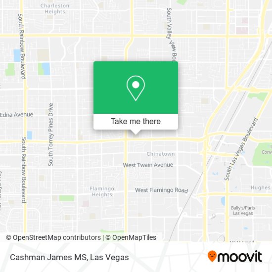 Mapa de Cashman James MS