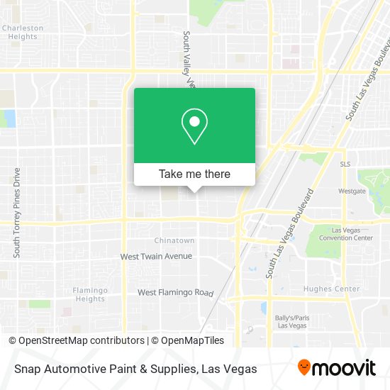 Snap Automotive Paint & Supplies map
