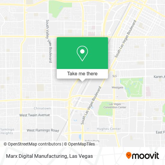 Marx Digital Manufacturing map