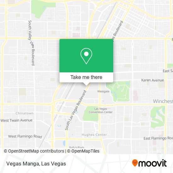Mapa de Vegas Manga