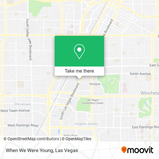 When We Were Young map