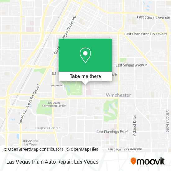 Las Vegas Plain Auto Repair map