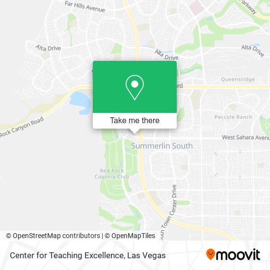 Center for Teaching Excellence map