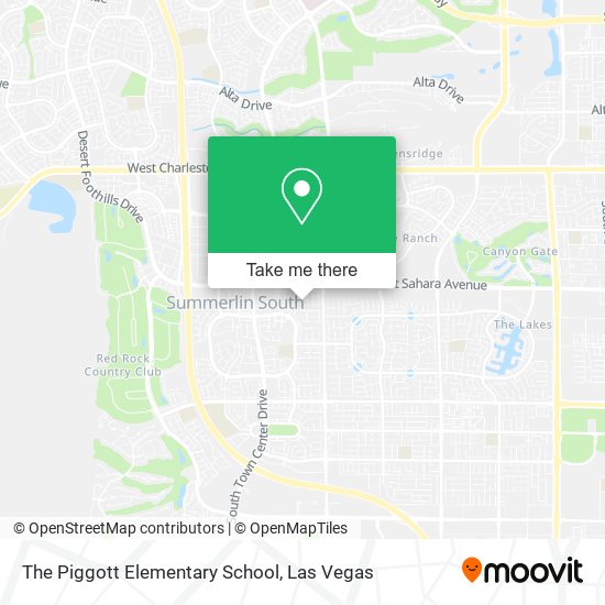 The Piggott Elementary School map