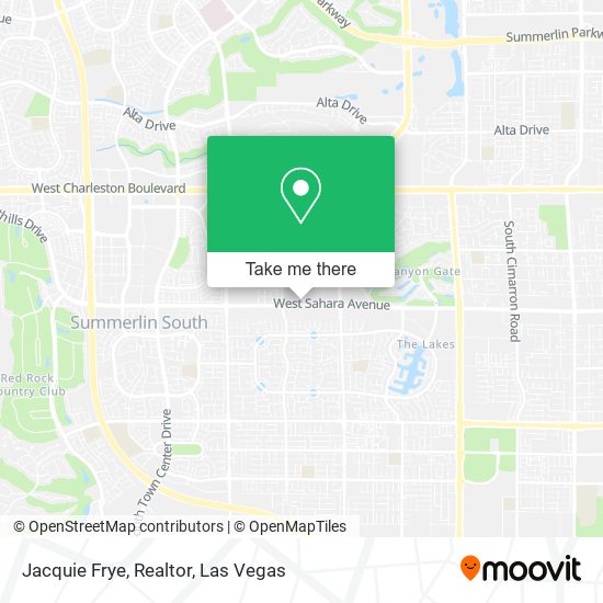 Mapa de Jacquie Frye, Realtor