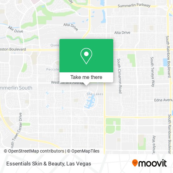 Essentials Skin & Beauty map