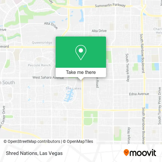 Shred Nations map