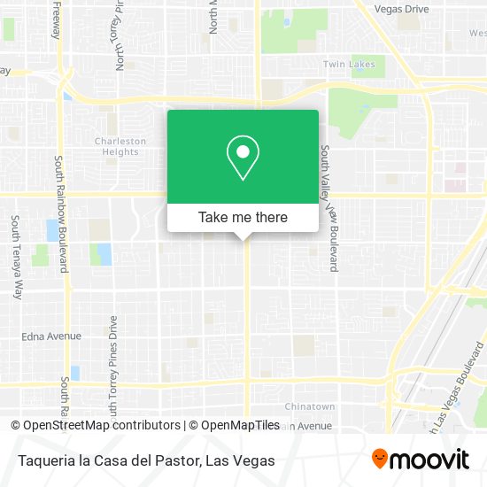 Taqueria la Casa del Pastor map