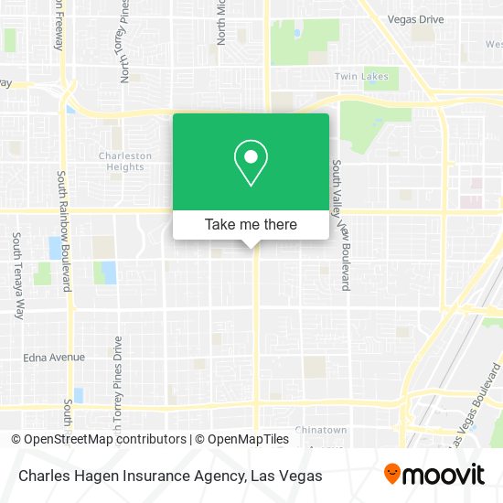 Mapa de Charles Hagen Insurance Agency