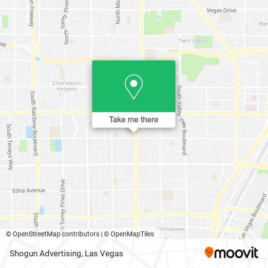 Shogun Advertising map
