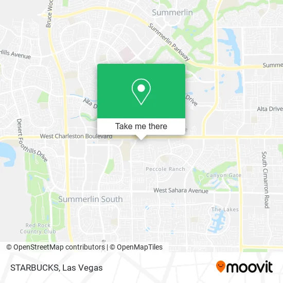 STARBUCKS map