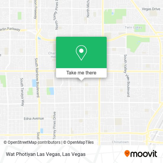 Wat Photiyan Las Vegas map
