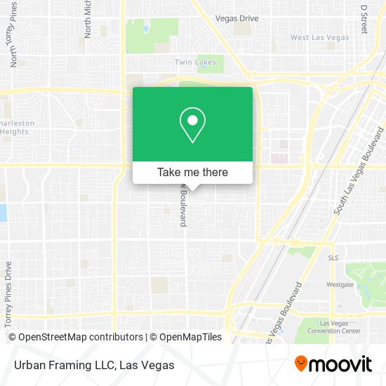 Urban Framing LLC map