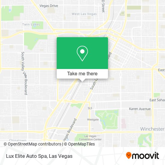 Mapa de Lux Elite Auto Spa