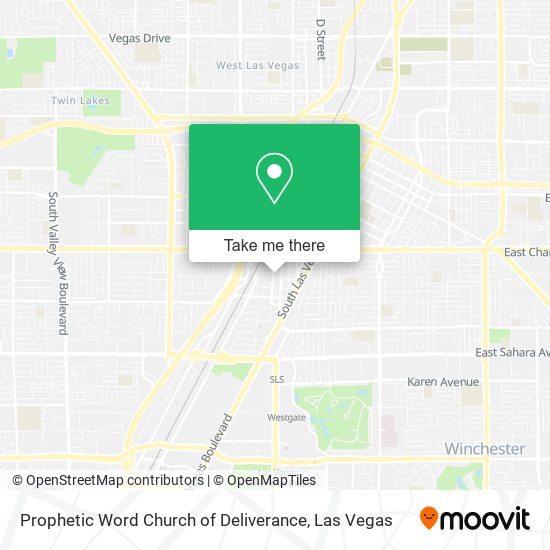 Prophetic Word Church of Deliverance map