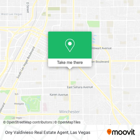 Ony Valdivieso Real Estate Agent map