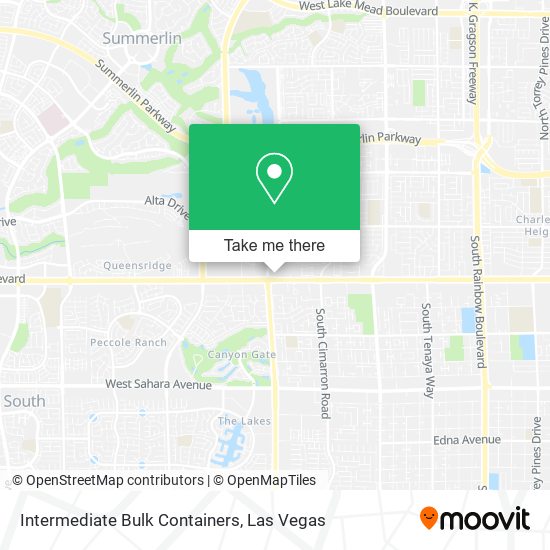 Intermediate Bulk Containers map