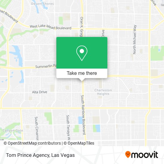 Tom Prince Agency map