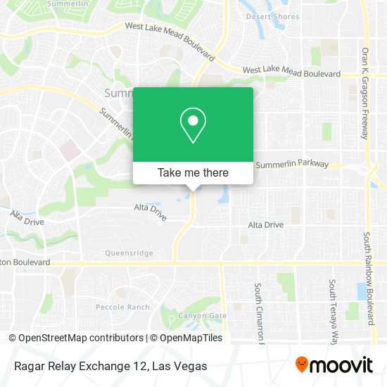 Mapa de Ragar Relay Exchange 12