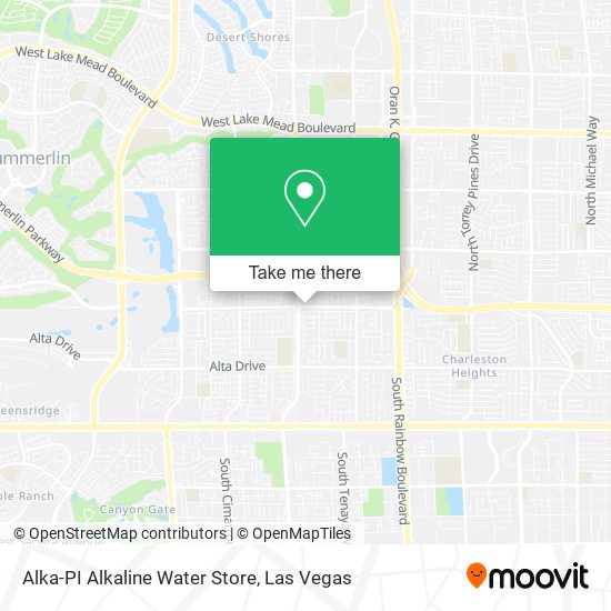 Mapa de Alka-PI Alkaline Water Store