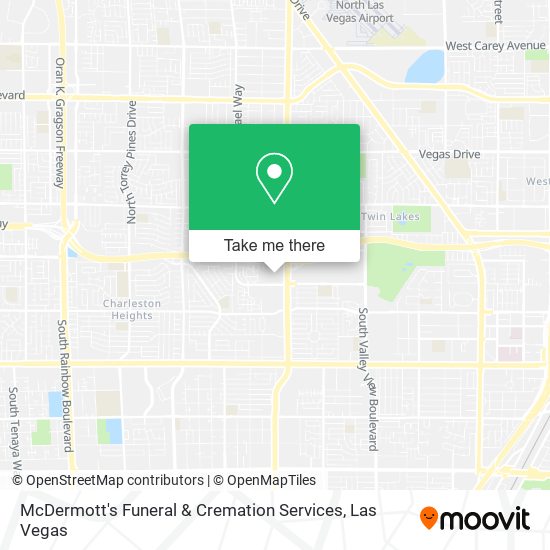 Mapa de McDermott's Funeral & Cremation Services